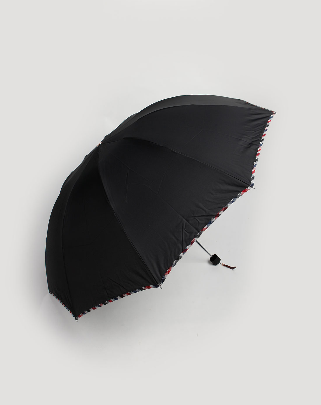 天堂伞黑色强力拒水防紫外线遮阳伞1