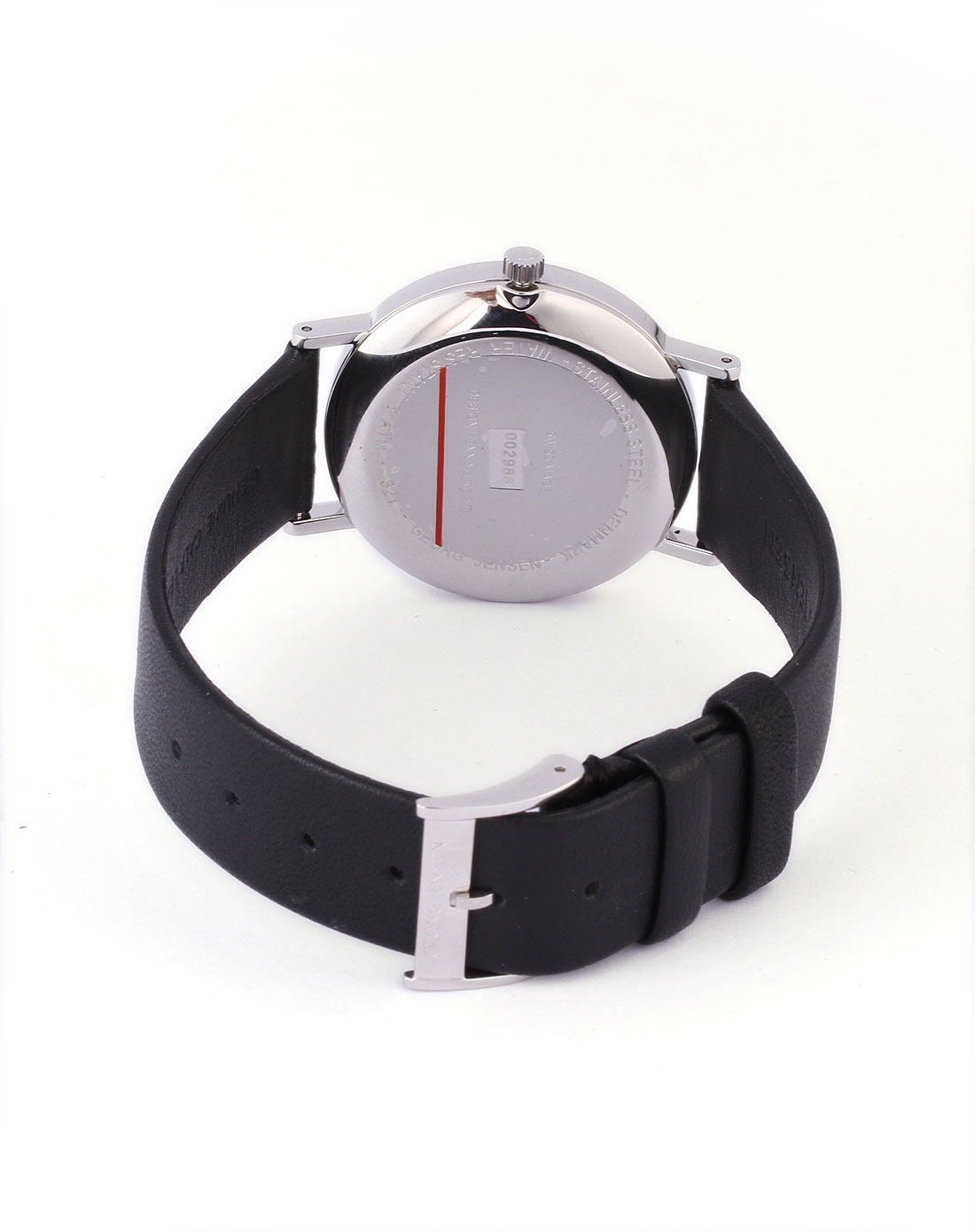 乔治杰生georg jensen女款黑色休闲手表