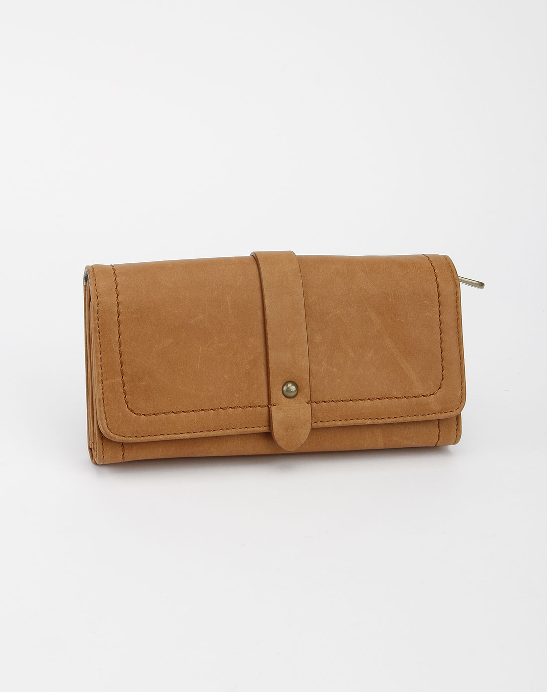 棕色时尚长款钱包