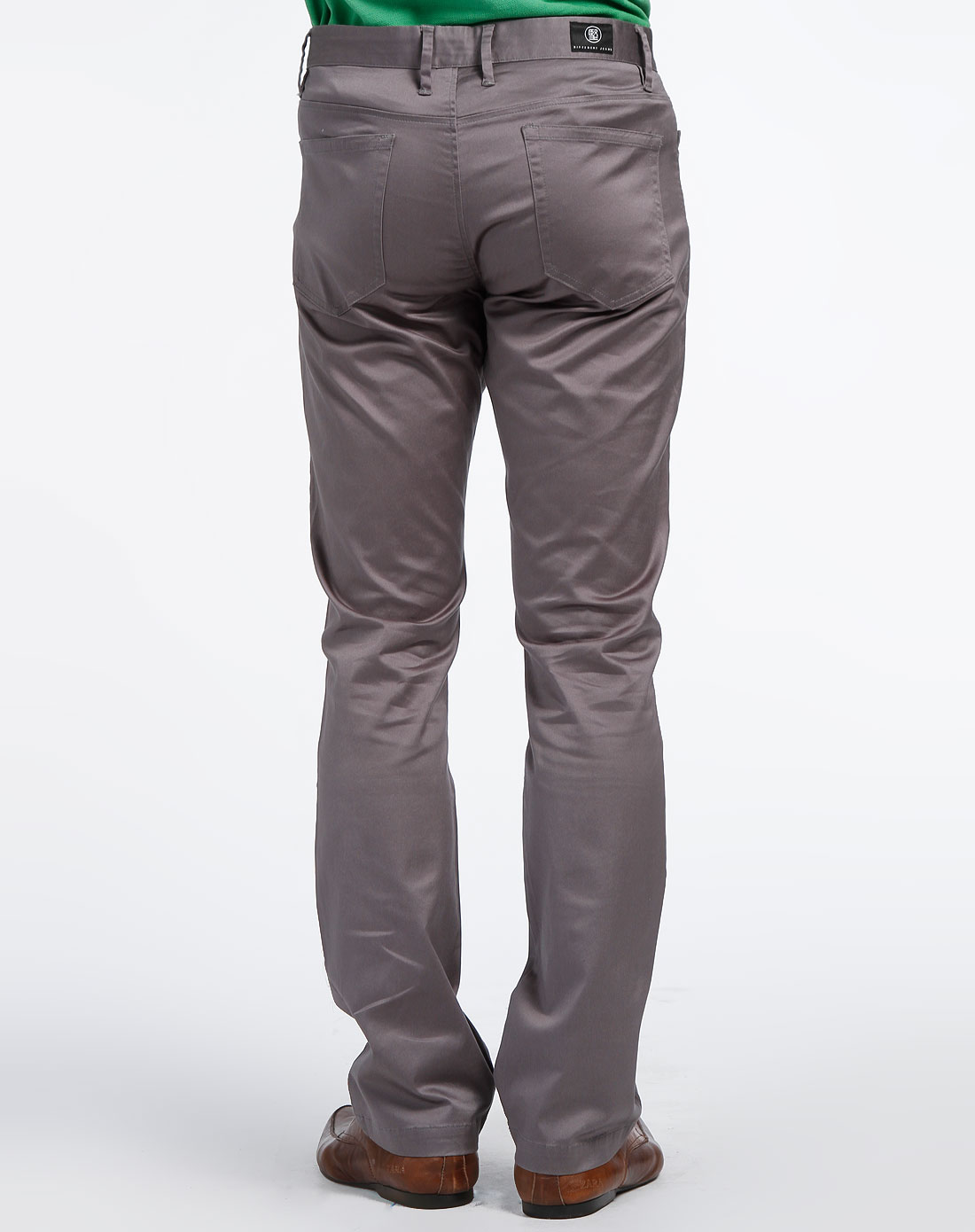 jasonwood男装男款银灰色休闲长裤