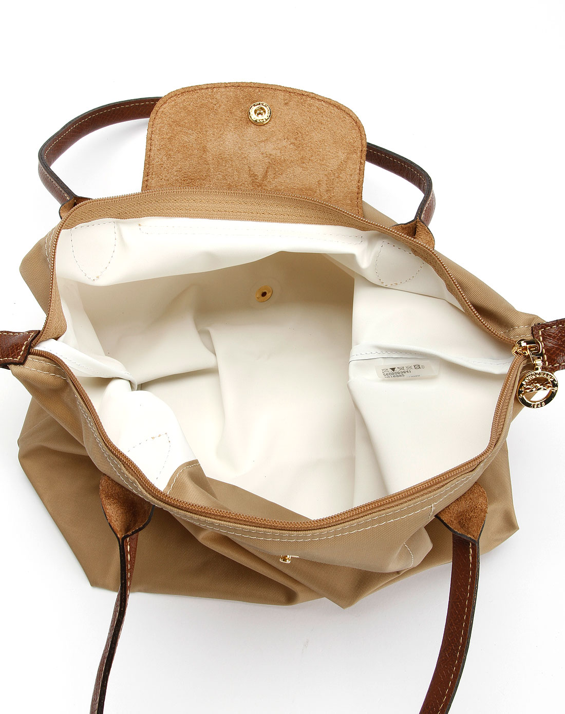 珑骧longchamp卡其色时尚购物袋