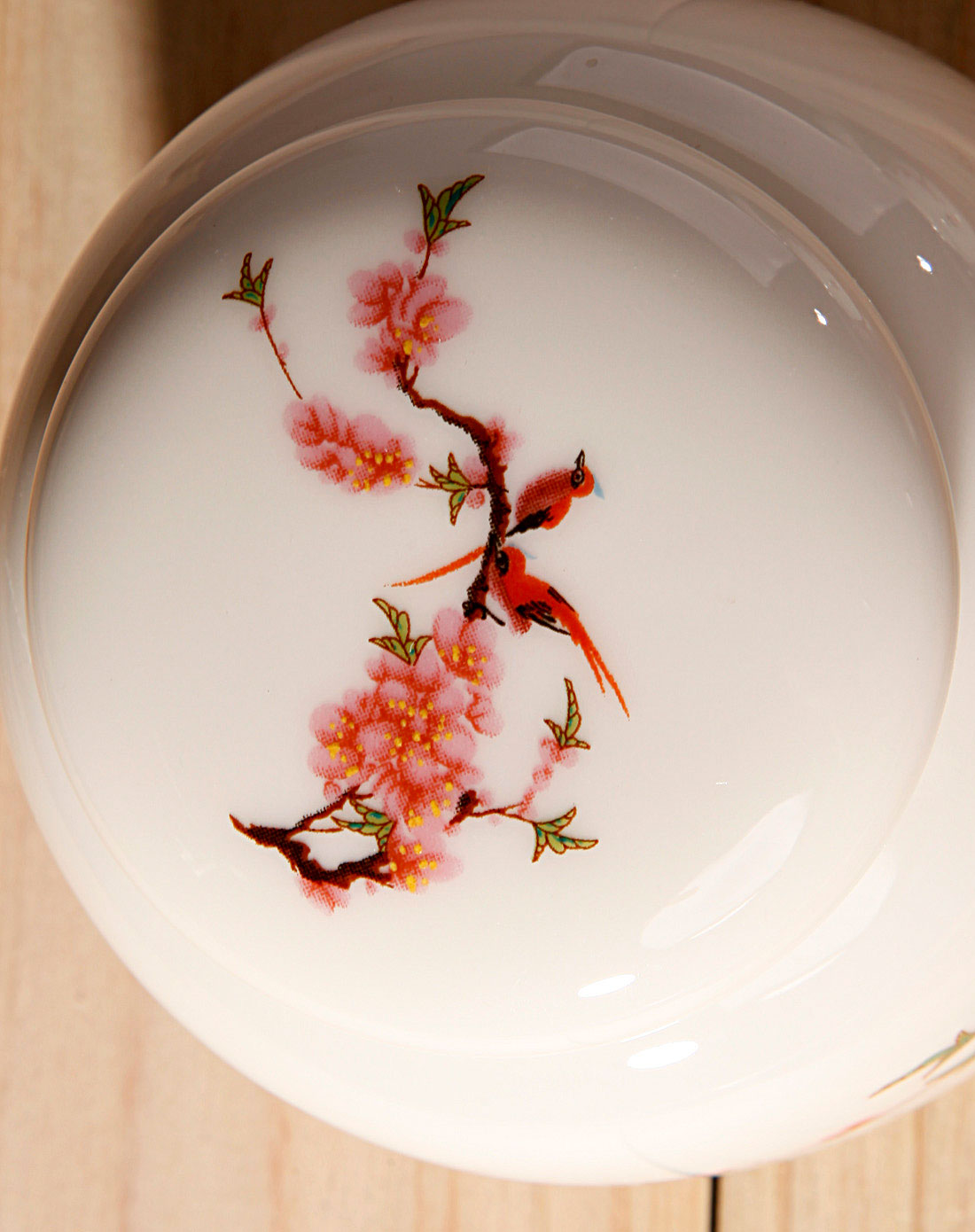 > 小头罐水点桃花