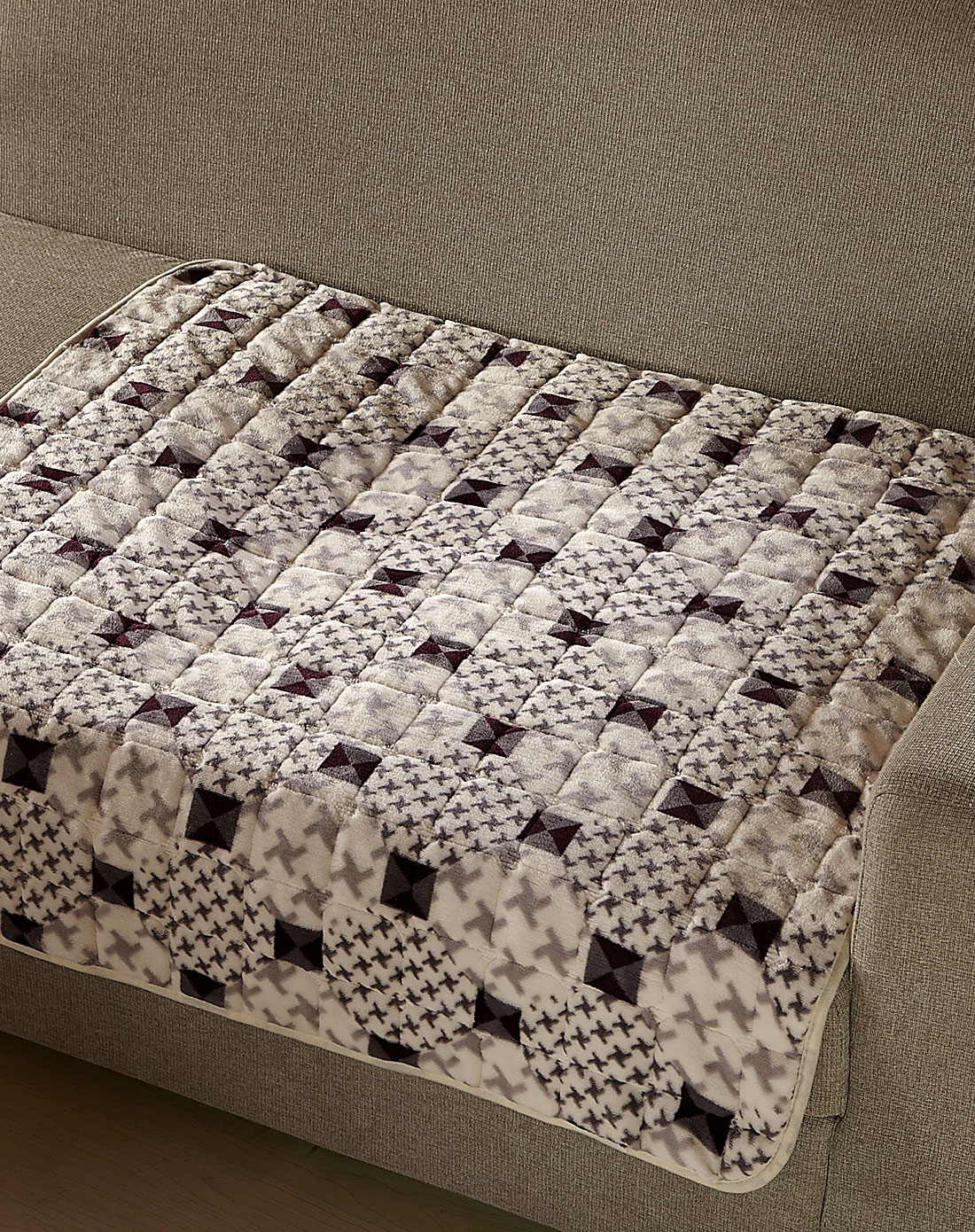 舒暖多功能垫子方格