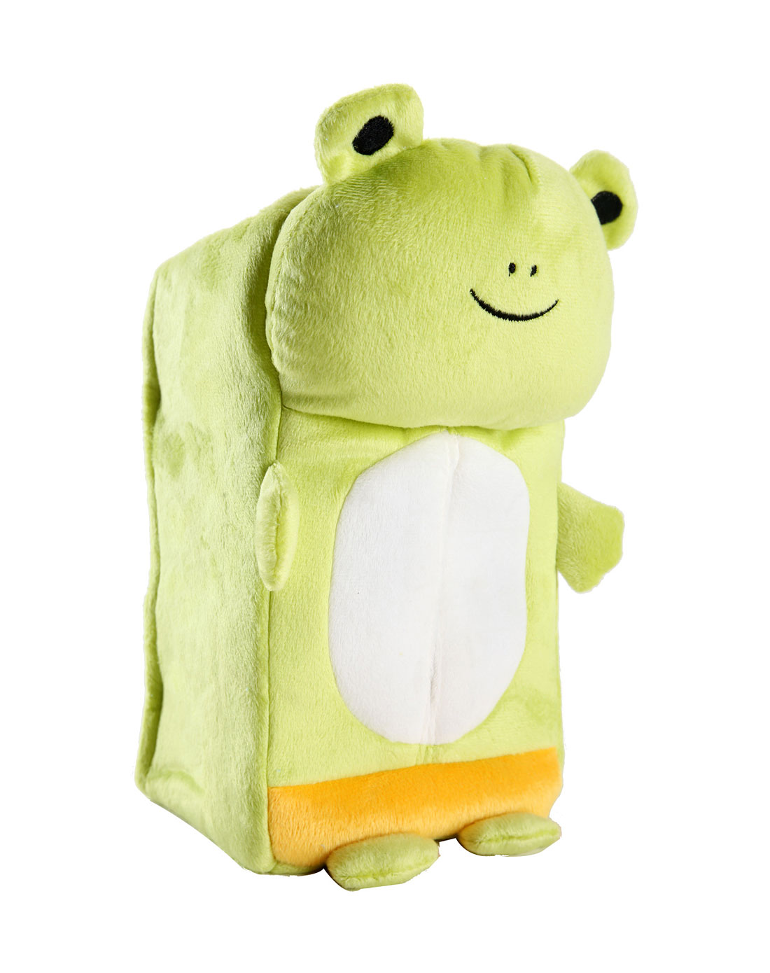 卡通纸巾盒绿色青蛙