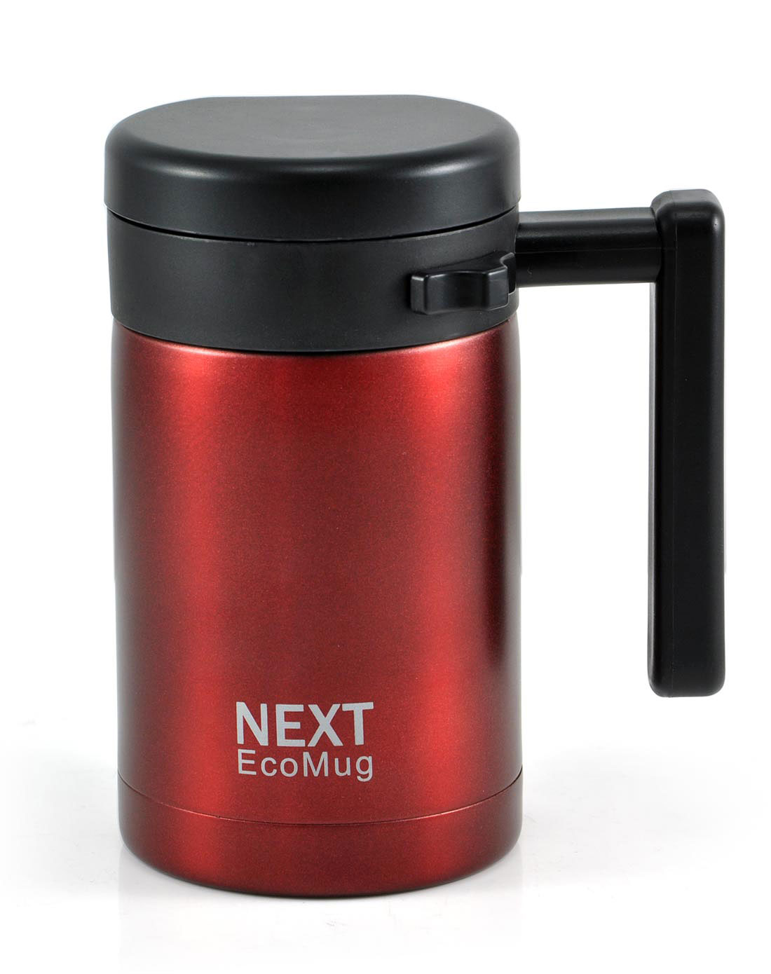 泰福高tafuco家居专场-雅红色自动栓办公杯300ml