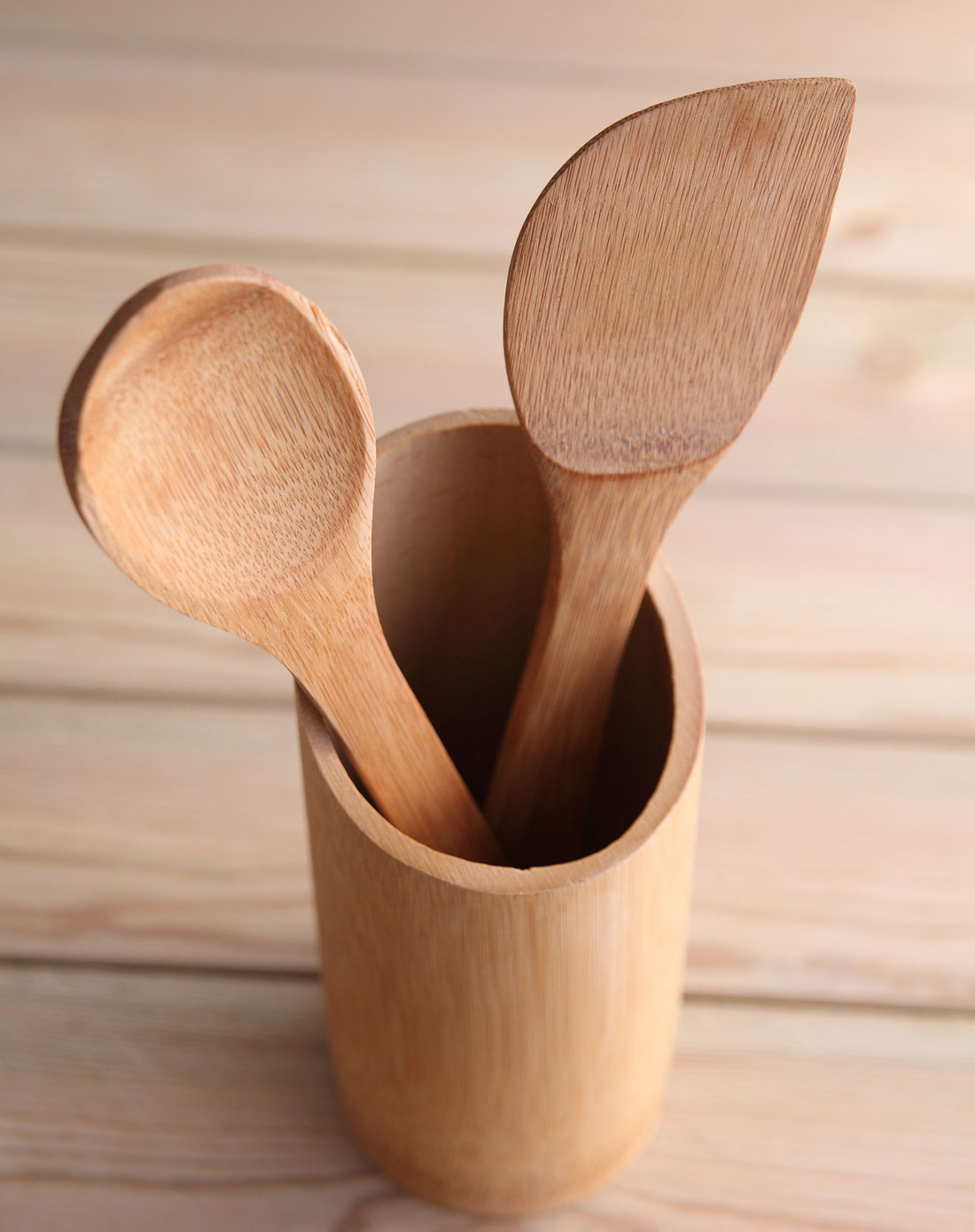 天然碳化竹餐具