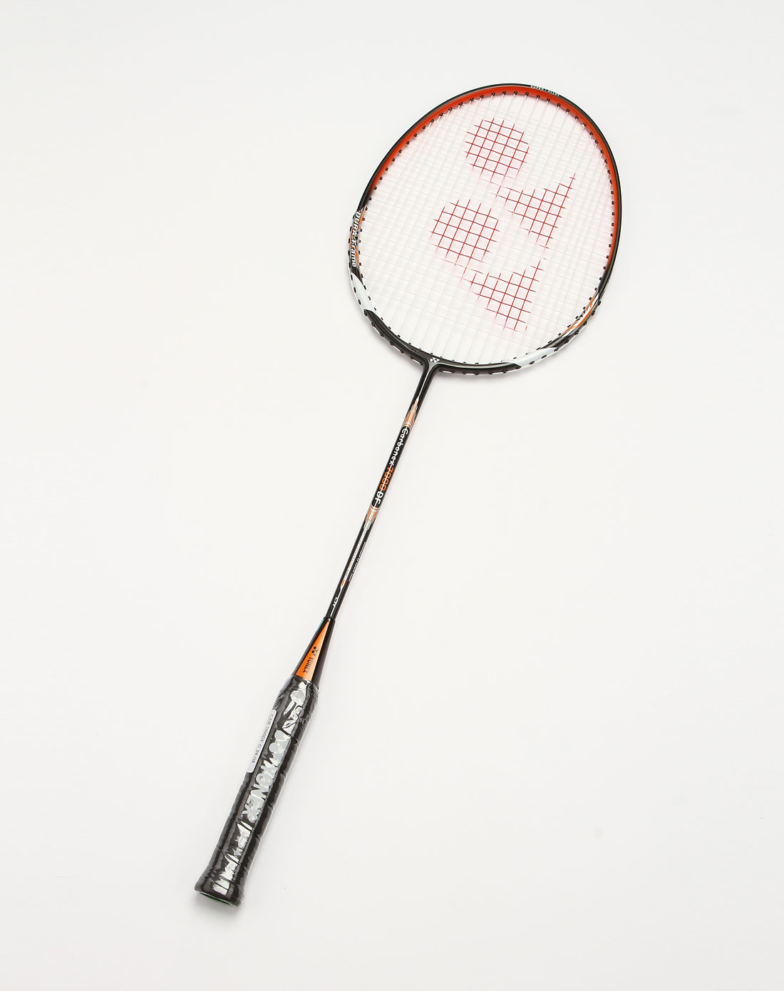 [ ] yonex 黑/橙色时尚羽毛球拍(带线)