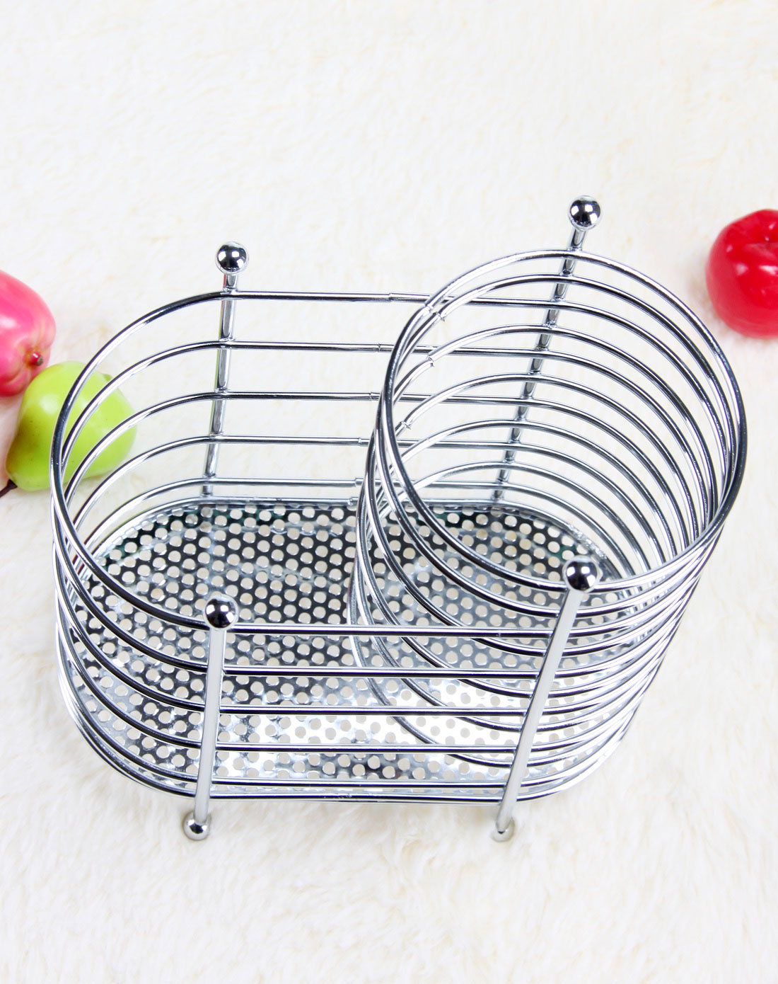 首页> h&3家居用品专场 > 银色金属筷子筒