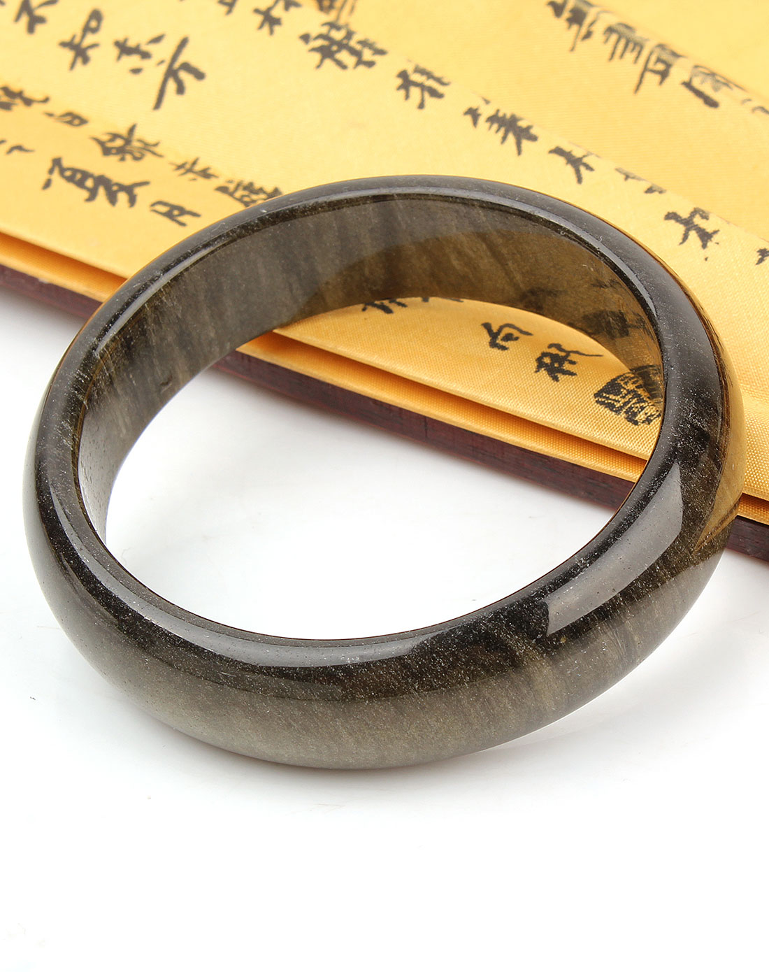 天然金曜石手镯