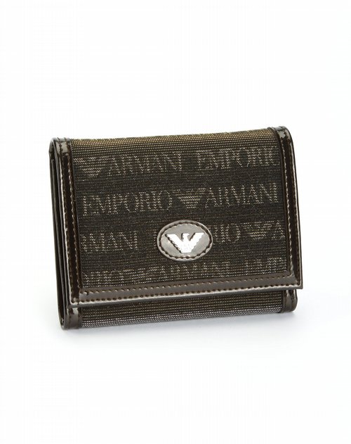 阿玛尼armanigiorgio armani女款金/银色幻彩钱包