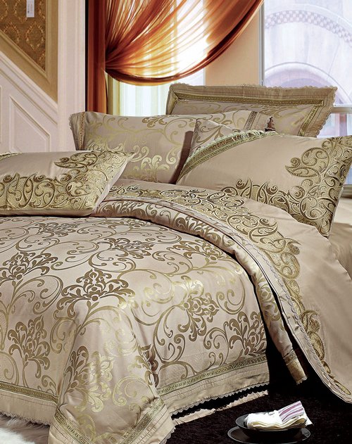 爱之语洛丽塔(金色)四件套1.8m