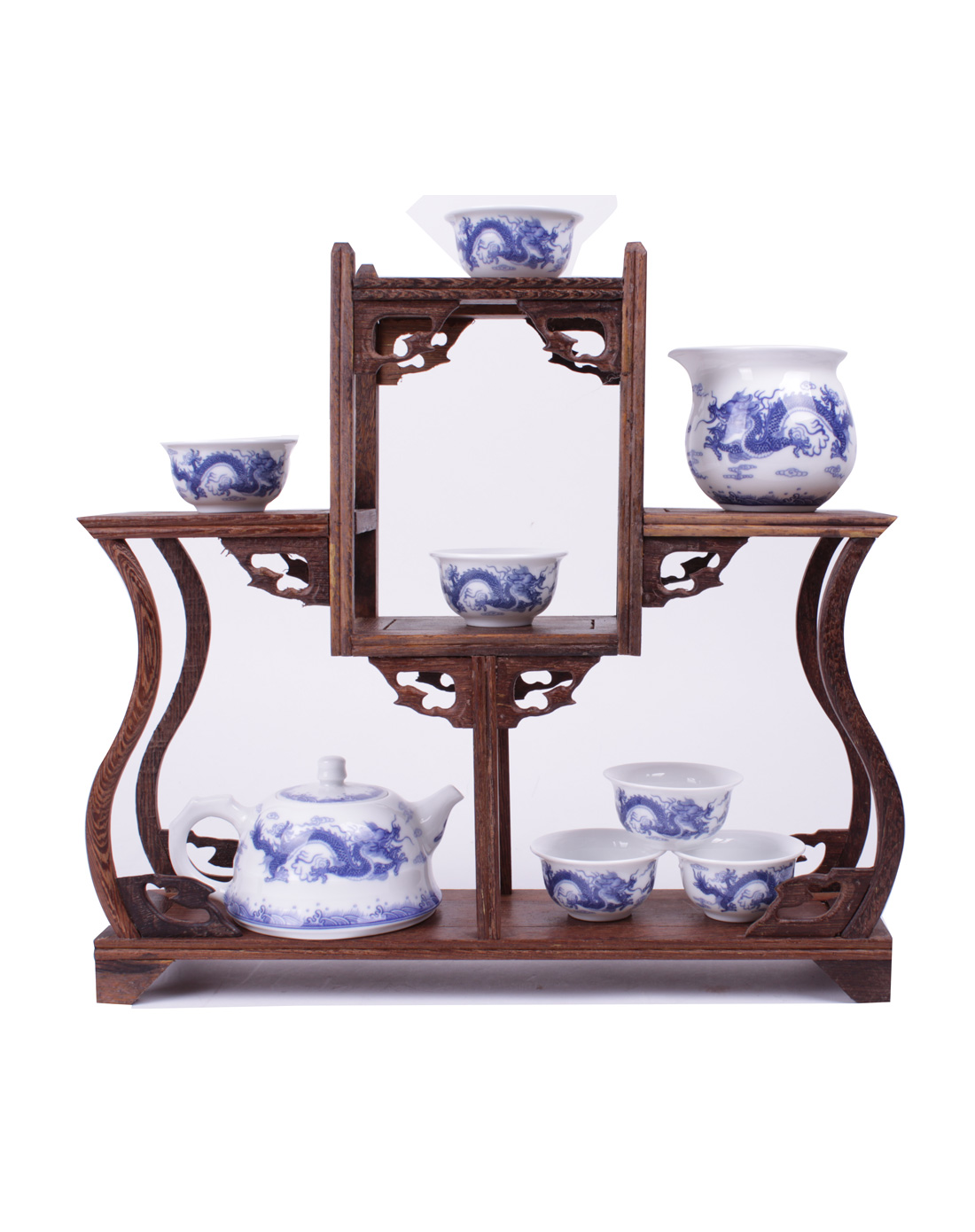 > 唐悦 龙腾盛世功夫茶具八件套