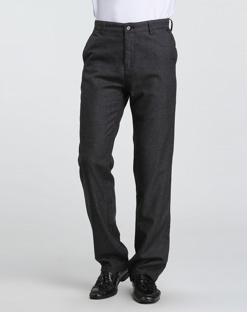宾度j.benato男装专场深灰色休闲长裤