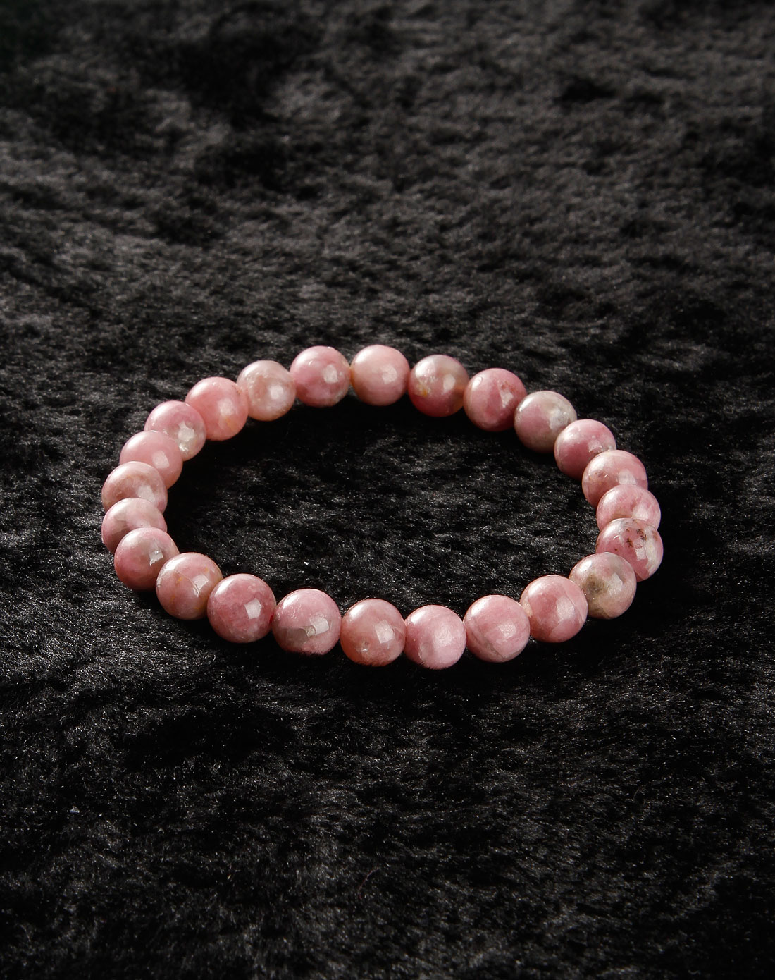 萨维娅saweiya天然梅花碧玺手链8mm